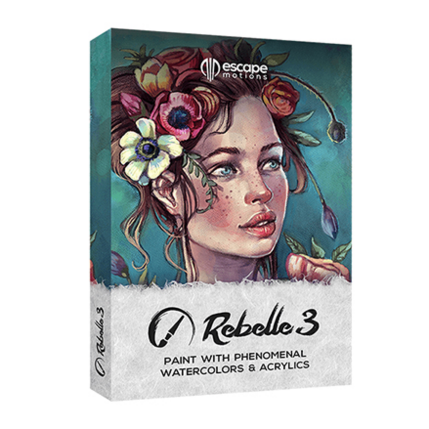 Rebelle 3 仿真水墨水彩画制作绘画软件