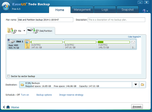 EaseUS Todo Backup